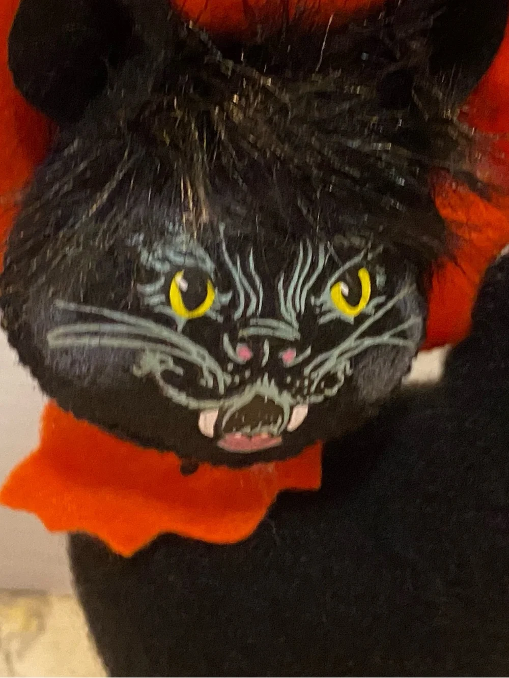 Annalee Black Halloween Cat Witch 2013